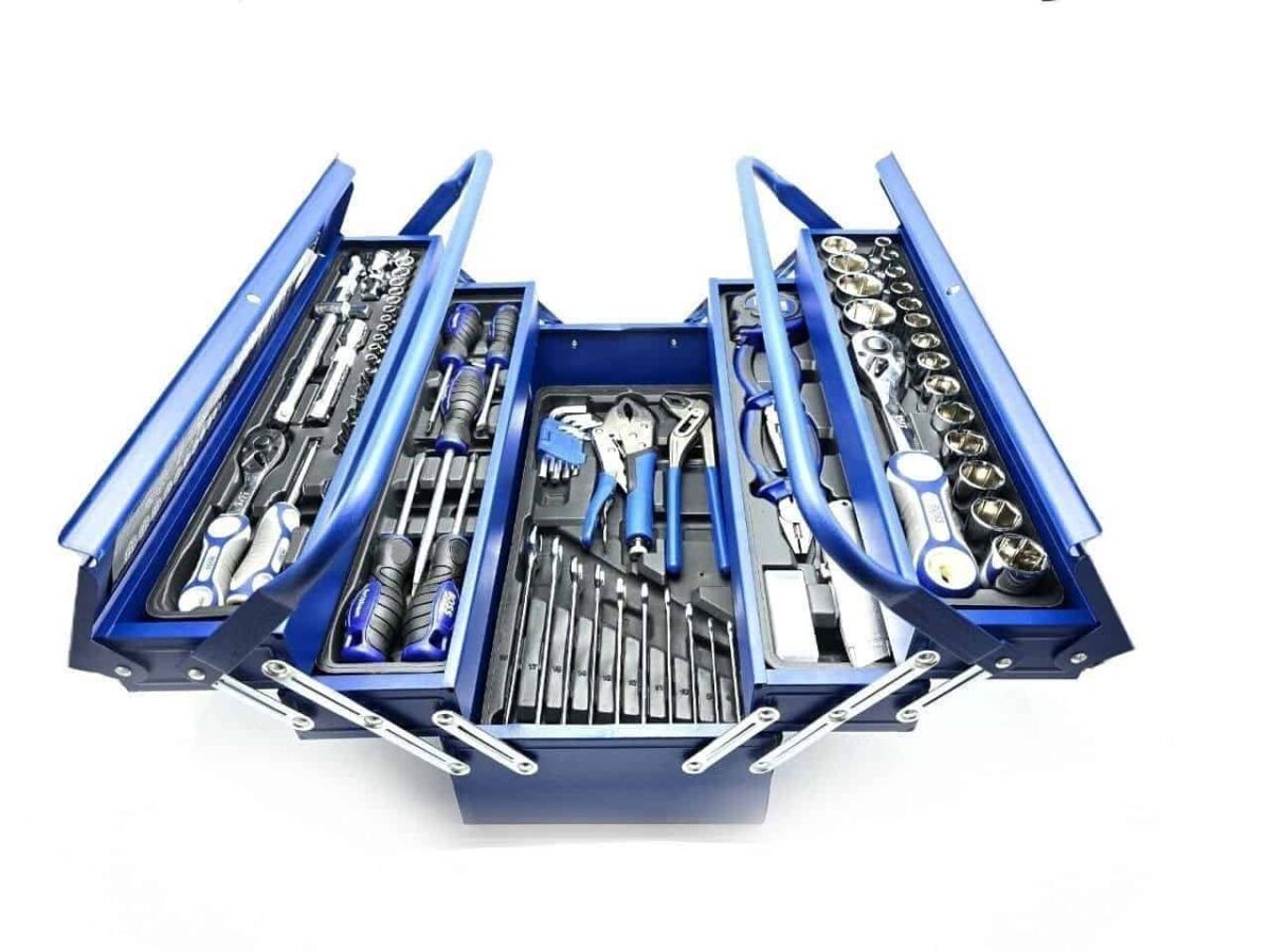 مجموعه-جعبه-بکس-و-ابزار-۸۵-عددی-صنعتی-جدید-باس-مدل-Box-85N