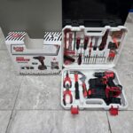 مجموعه-دریل-شارژی-چکشی-۱۰۰-عددی-صنعتی-باس-مدل-8-901-حرفه‌ای