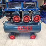 کمپرسور باد باس مدل 100L ظرفیت ۱۰۰ لیتر سایلنت سه موتوره