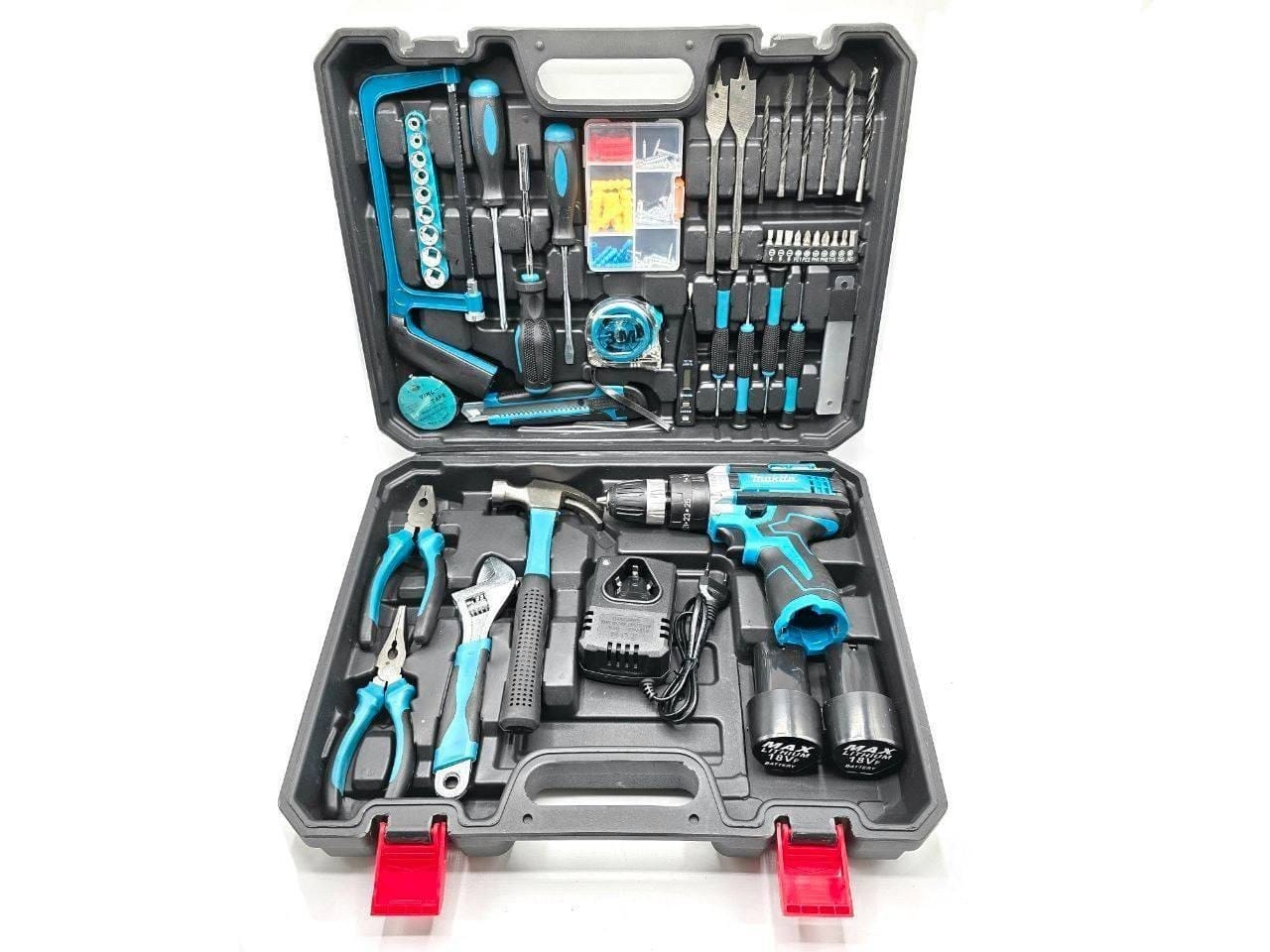 photo_27@30-10-2025_09-16-32.jpg مجموعه دریل شارژی ۱۸ ولت چکشی طرح ماکیتا مدل 11-261 - Image 1