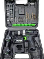 دریل شارژی pap مدل CD-1225 اصلی سبز رنگ