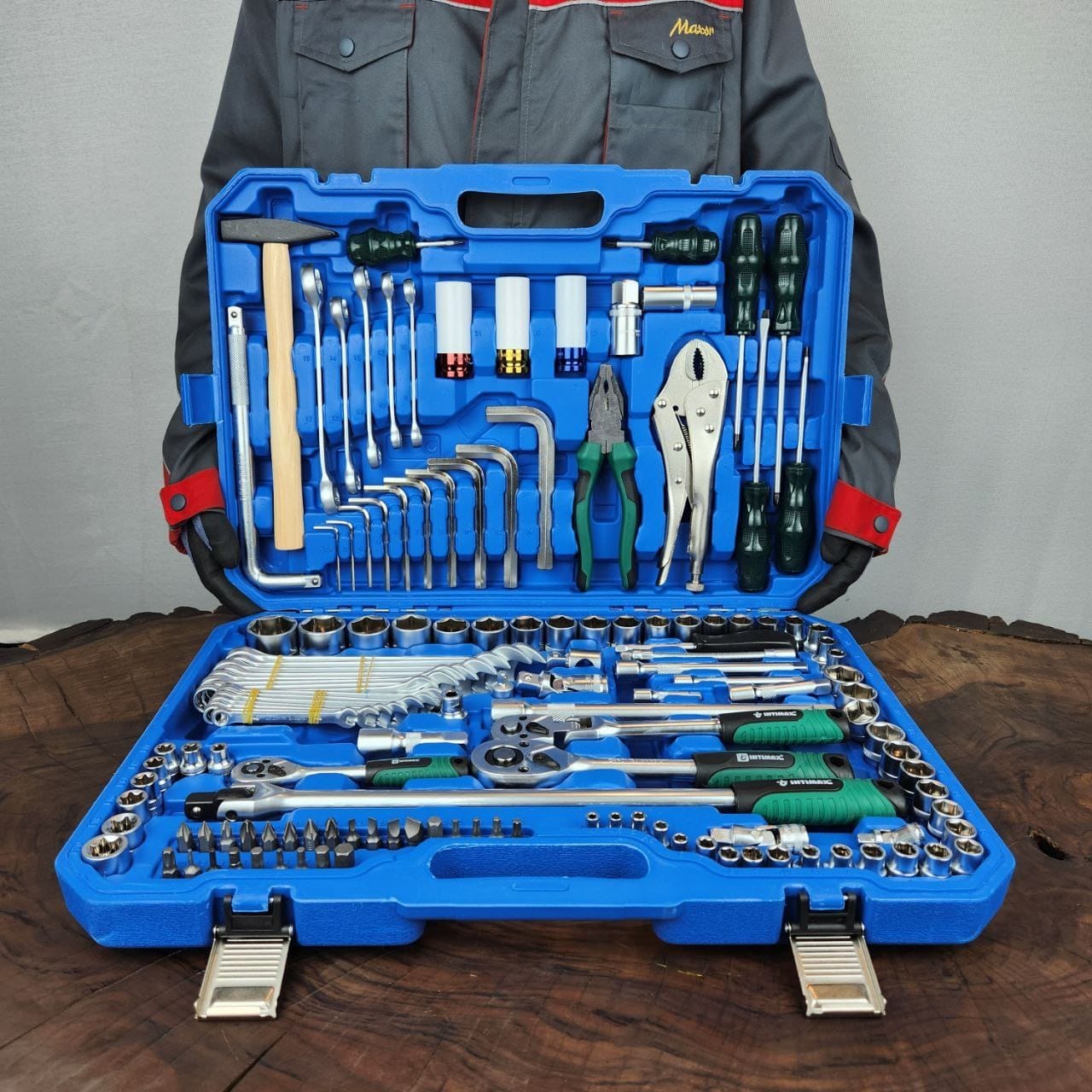 تصویر وارد شده از ترب جعبه ابزار و بکس اینتیمکس مدل 4015 ظرفیت ۱۴۴ عددی صنعتی